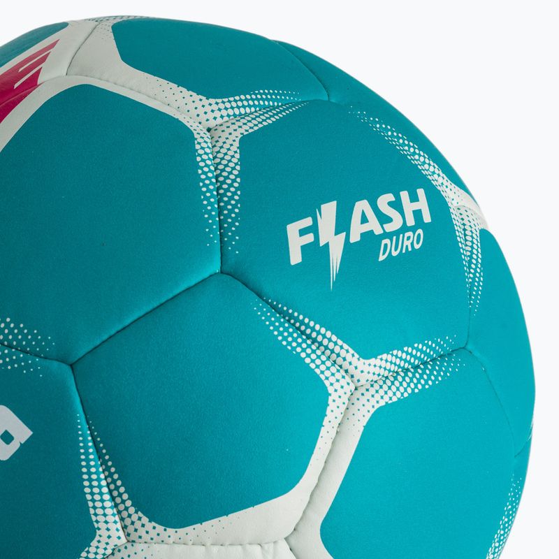 Míč na házenou ERIMA Flash Duro turquoise/grey velikost 3 3