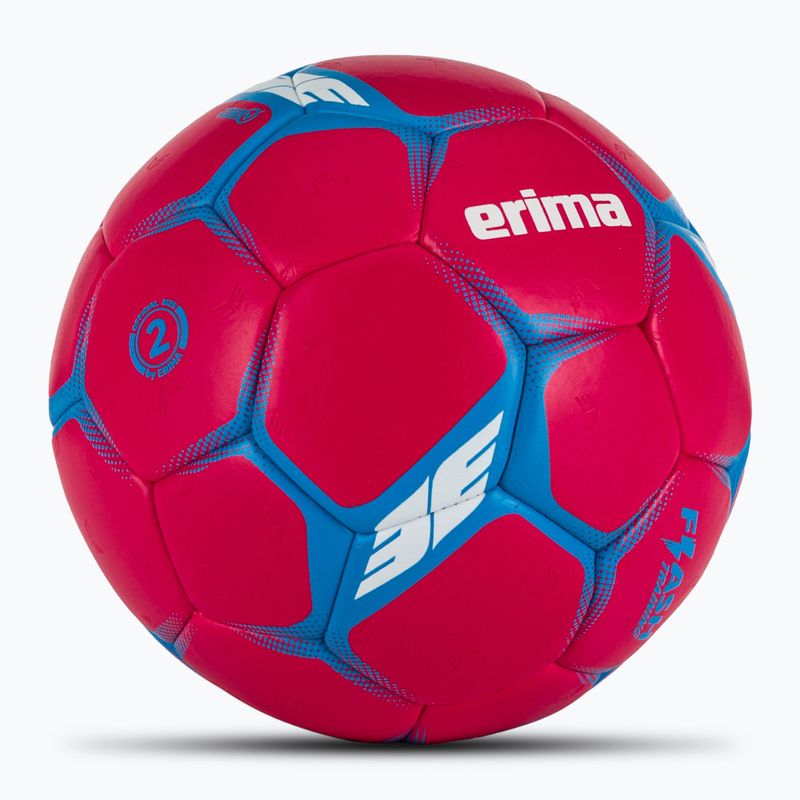 Míč na házenou ERIMA Flash Training pink/curacao velikost 2 2