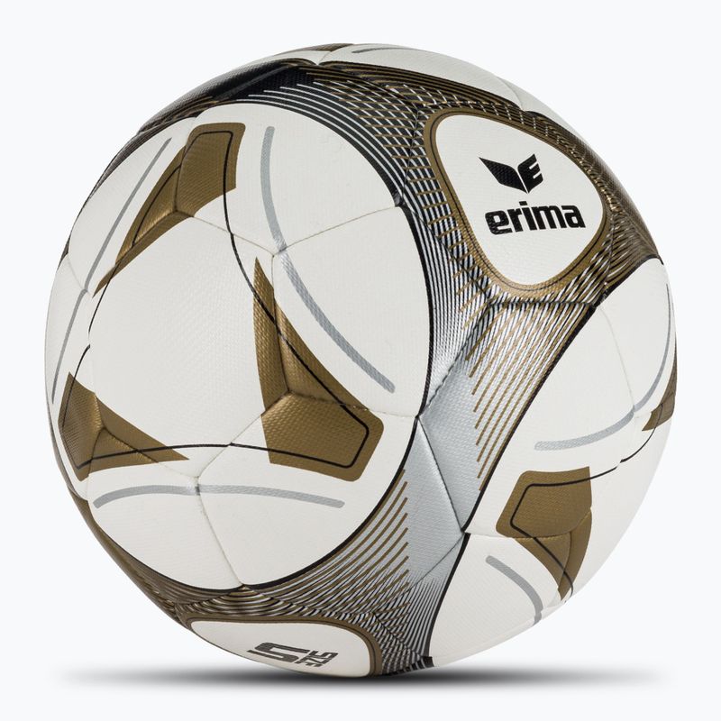 Fotbalový míč ERIMA Hybrid Training white/gold velikost 5 2