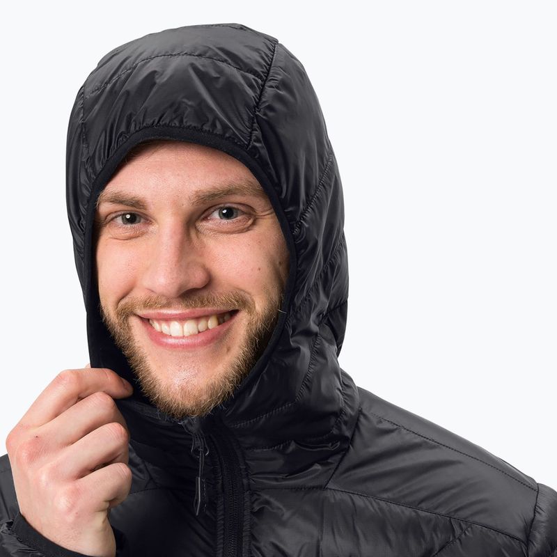 Pánská péřová bunda VAUDE Batura Hooded Insulation černá 3