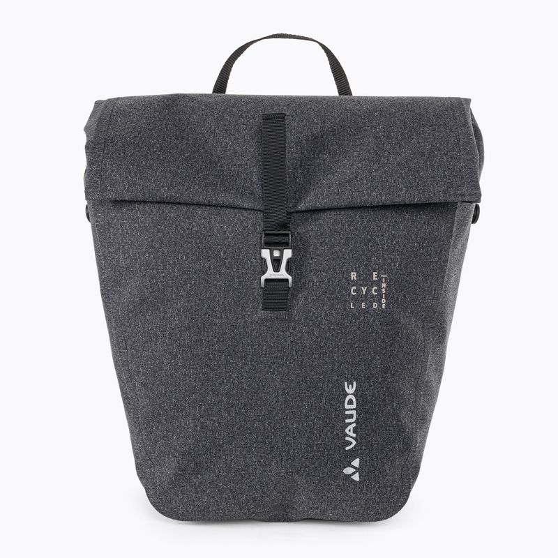 VAUDE ReCycle Pro Jednoduchý nosič na kolo s brašnami černý