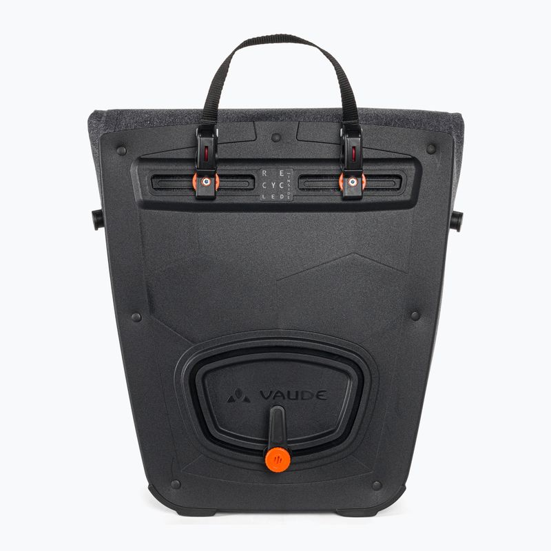 VAUDE ReCycle Pro Jednoduchý nosič na kolo s brašnami černý 2