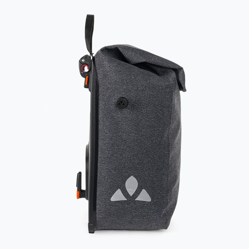 VAUDE ReCycle Pro Jednoduchý nosič na kolo s brašnami černý 3