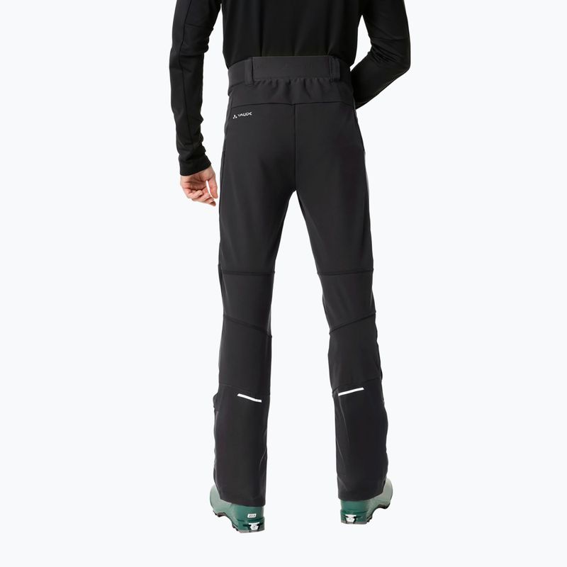 Pánské softshellové kalhoty VAUDE Larice IV black uni 2