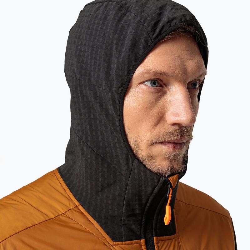 Pánská bunda VAUDE Valdassa Hybrid II silt brown 3