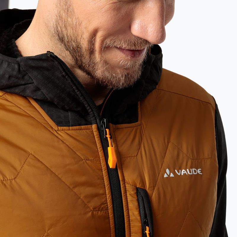 Pánská bunda VAUDE Valdassa Hybrid II silt brown 4