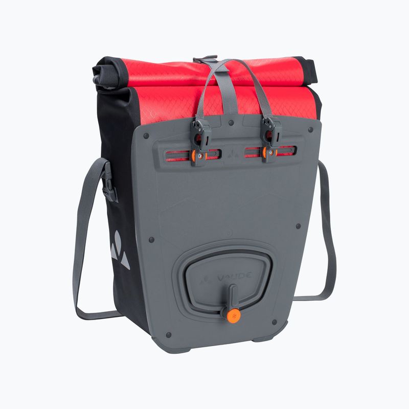 Brašna na nosič kola VAUDE Aqua Back Print Single 24 l red/black 3