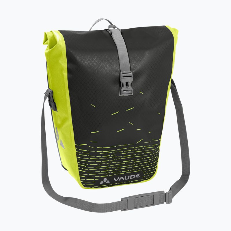 Brašna na nosič kola VAUDE Aqua Back Print Single 24 l black/bright green 2