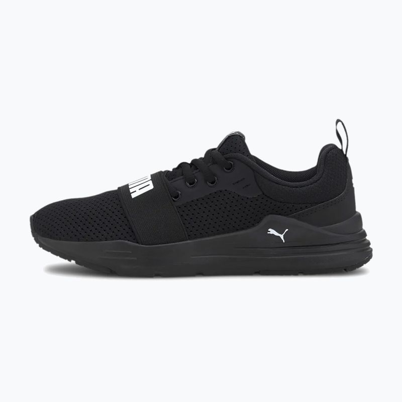 Dětské boty PUMA Wired Run Jr puma black/puma white 9