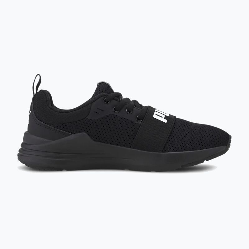 Dětské boty PUMA Wired Run Jr puma black/puma white 10