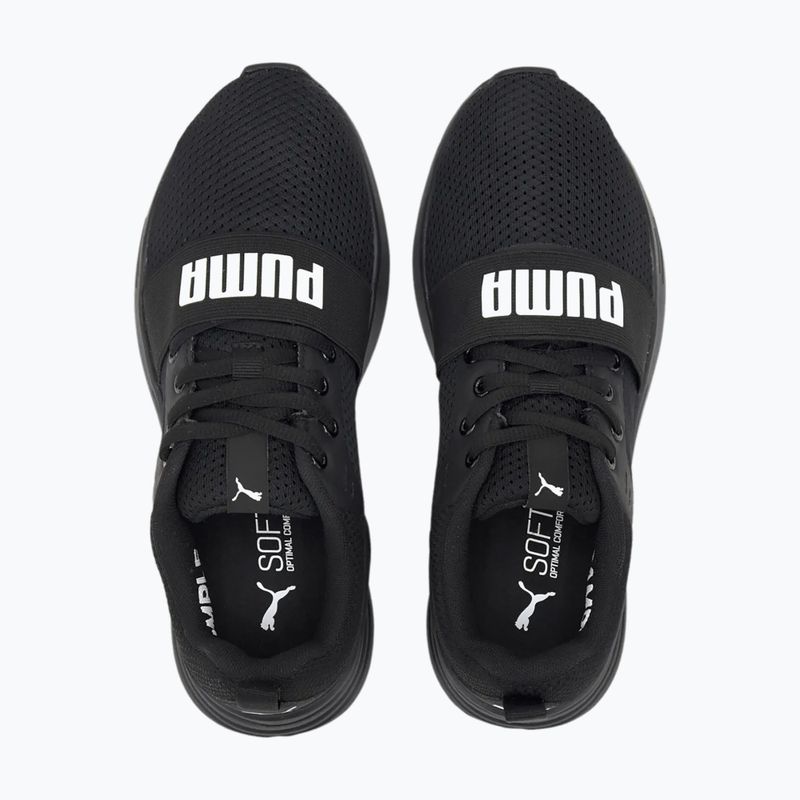 Dětské boty PUMA Wired Run Jr puma black/puma white 13