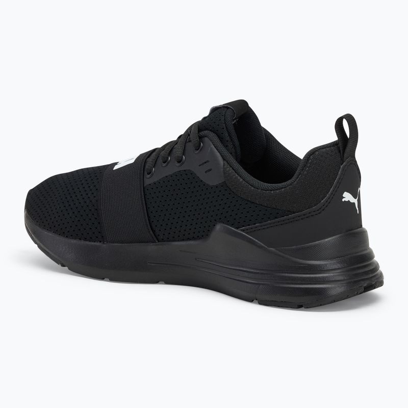 Dětské boty PUMA Wired Run Jr puma black/puma white 3