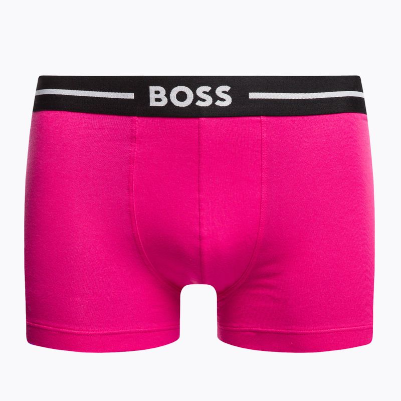 Hugo Boss Trunk Bold pánské boxerky 3 páry černé 50490888-970 6