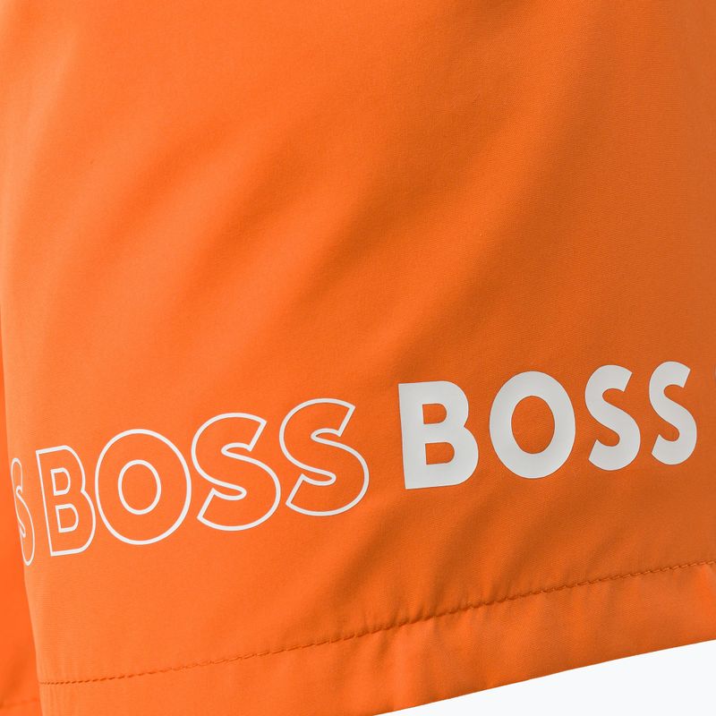 Hugo Boss Dolphin pánské plavecké šortky oranžové 50469300-829 3