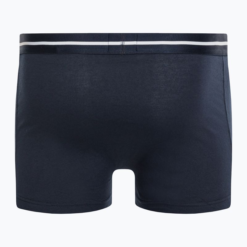 Hugo Boss Trunk Bold Design pánské boxerky 3 páry modrá/černá/zelená 50490027-466 7