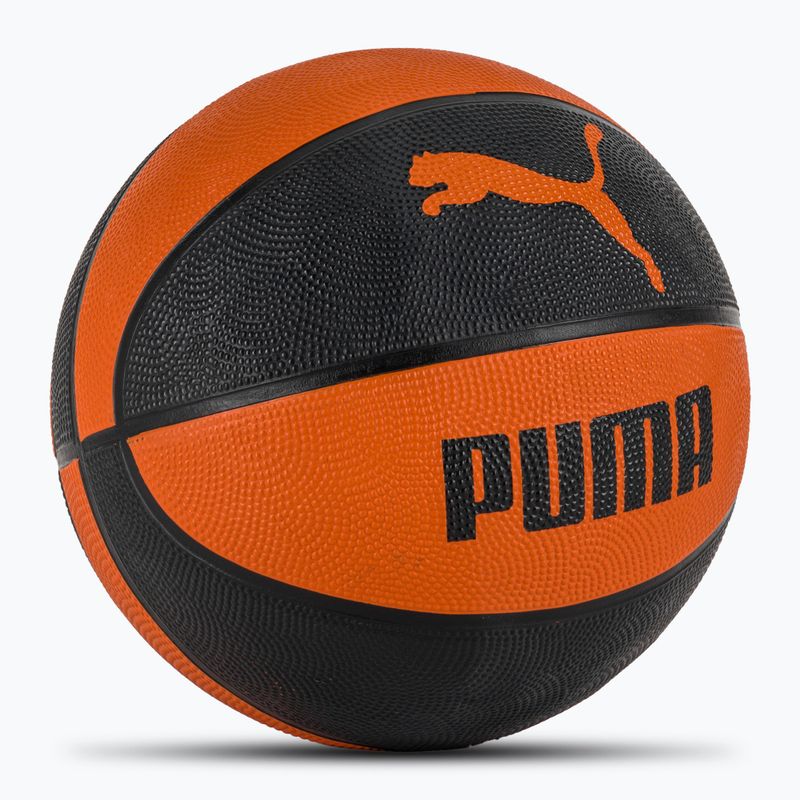 Basketbalový míč PUMA Basketball IND mandarin orange/puma black velikost 7 2
