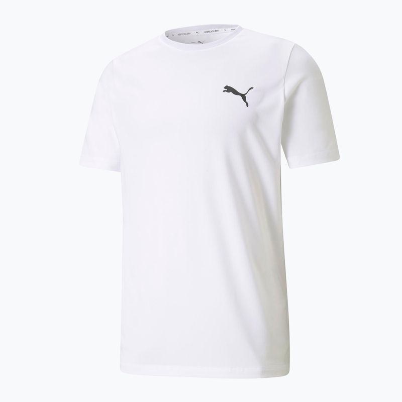 Pánské tréninkové tričko Puma Active Small Logo bílé 586725 6