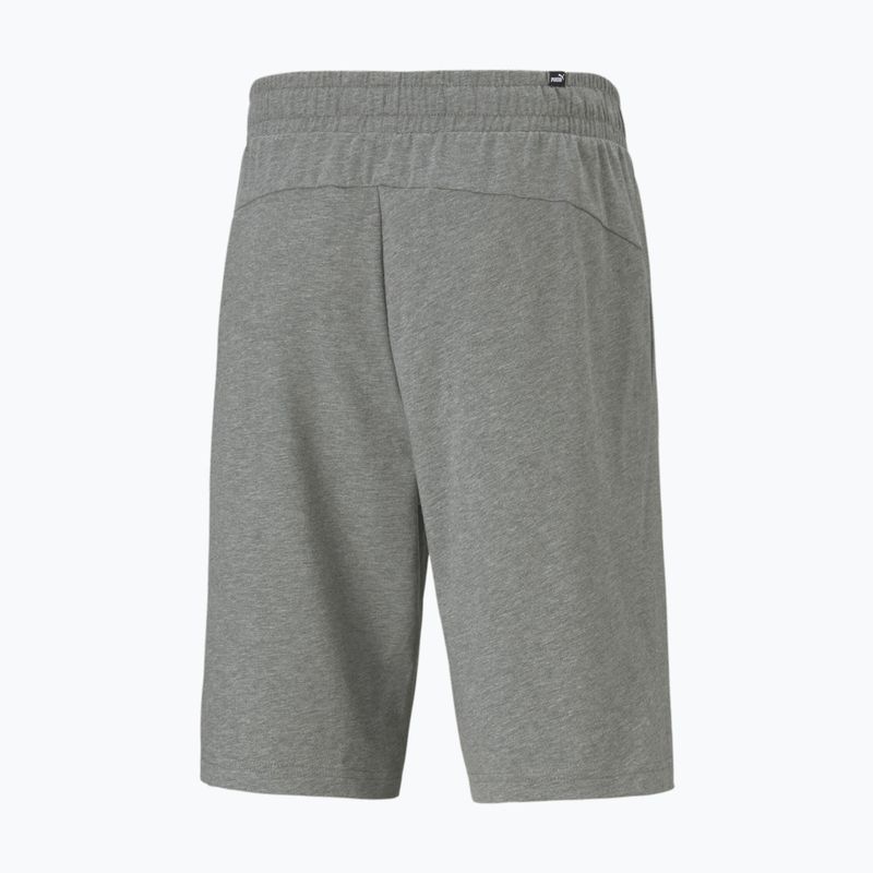 Pánské šortky PUMA Ess Jersey medium gray heather 2