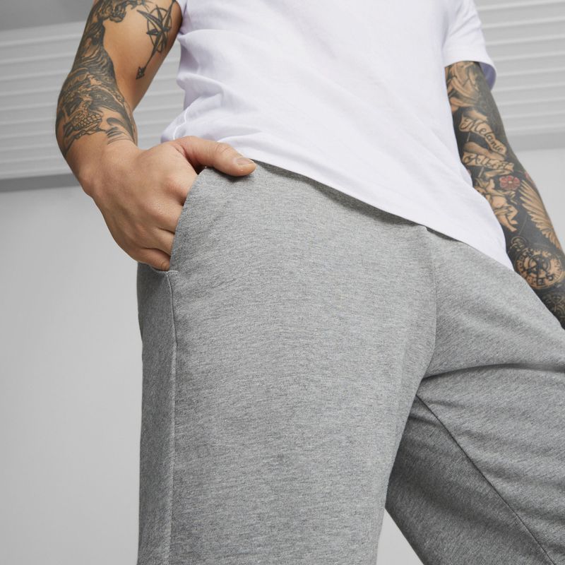 Pánské šortky PUMA Ess Jersey medium gray heather 7
