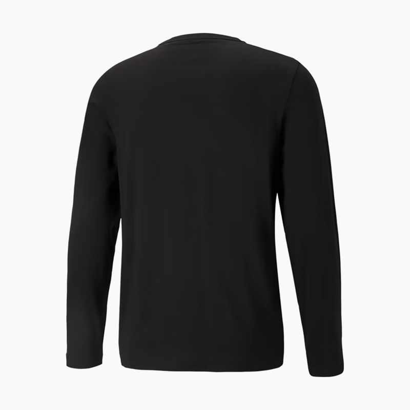 Pánské tričko longsleeve  PUMA Essentials Small Logo Tee Longsleevepuma black 2