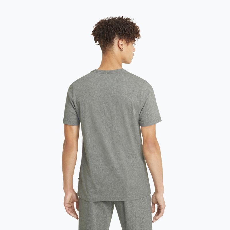 Pánské tričko  PUMA Ess Small Logo Tee medium gray heather/medium gray heather/cat 3