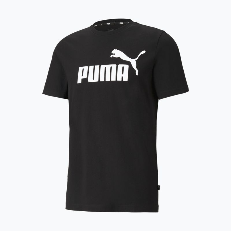 Pánské tričko  PUMA Ess Logo Tee puma black