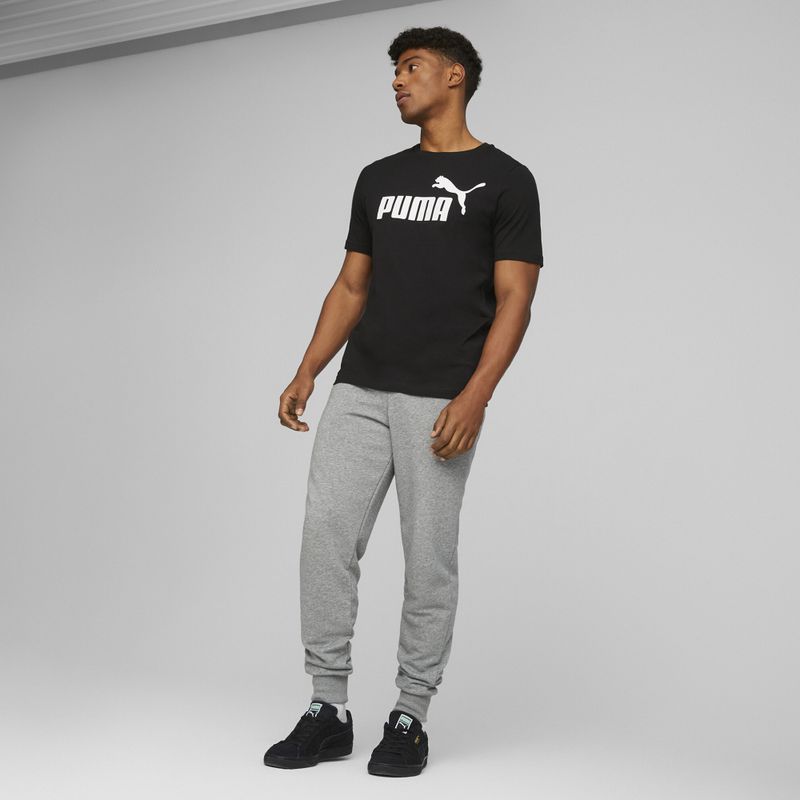 Pánské tričko  PUMA Ess Logo Tee puma black 4