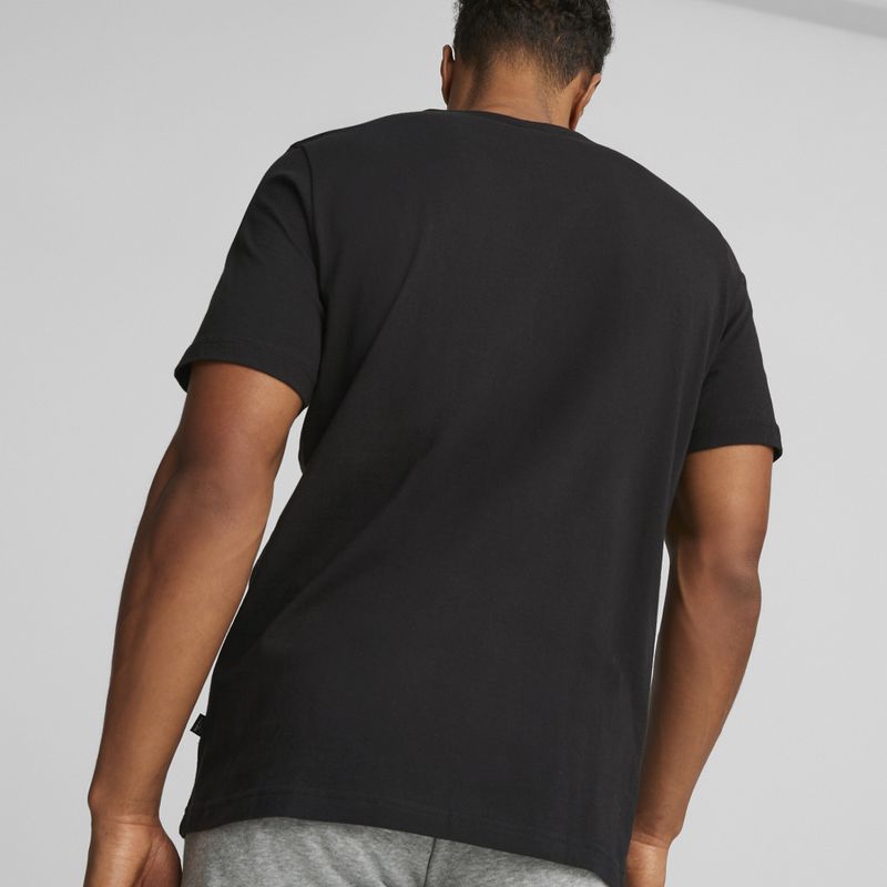 Pánské tričko  PUMA Ess Logo Tee puma black 5