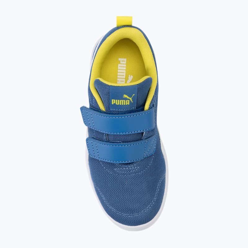 Dětské boty PUMA Courtflex v2 Mesh V PS star sapphire/puma white 5