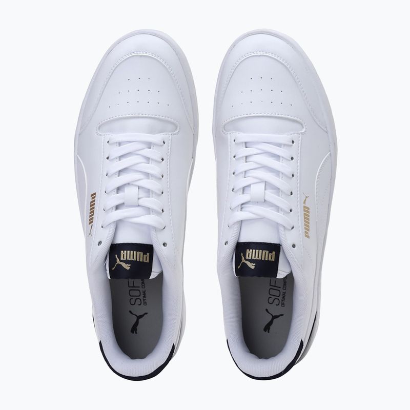 Boty PUMA Shuffle puma white/puma white/peacoat/puma team gold 6