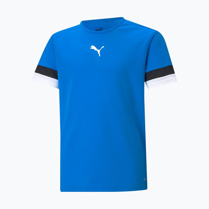 Dětské fotbalové tričko PUMA teamRISE Jersey modré 704938_02 4