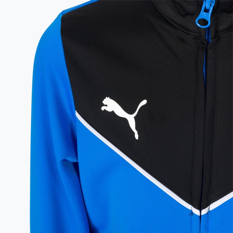Puma Individualrise Tepláková souprava dětská černo-modrá 65753506 5