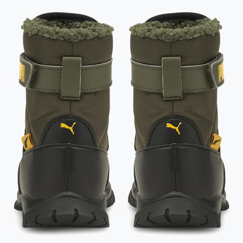 Dětské sněhule PUMA Nieve Boot WTR AC Inf grape leaf/ saffron 11