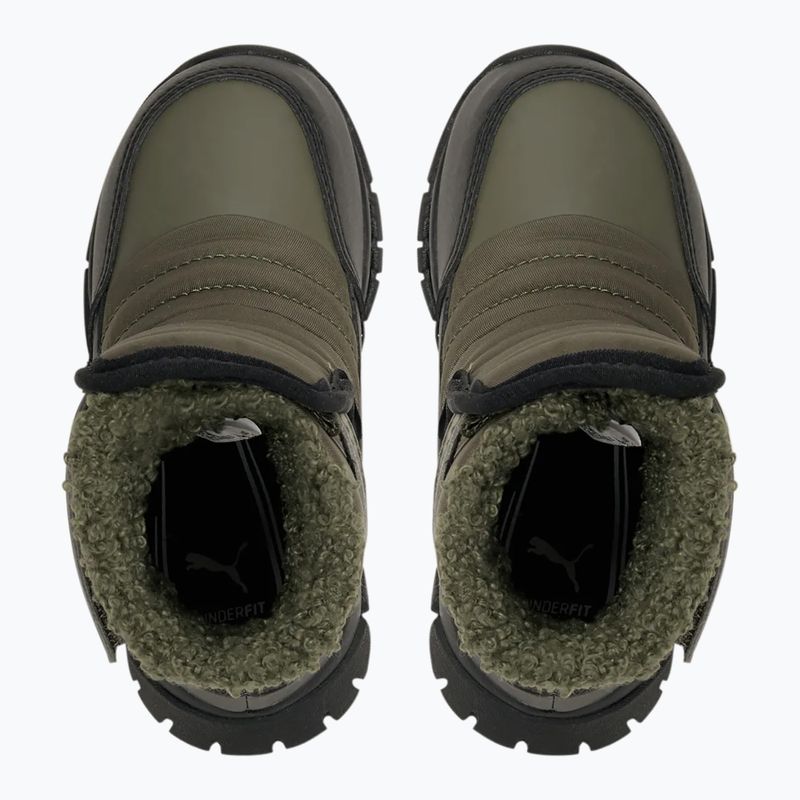 Dětské sněhule PUMA Nieve Boot WTR AC Inf grape leaf/ saffron 13