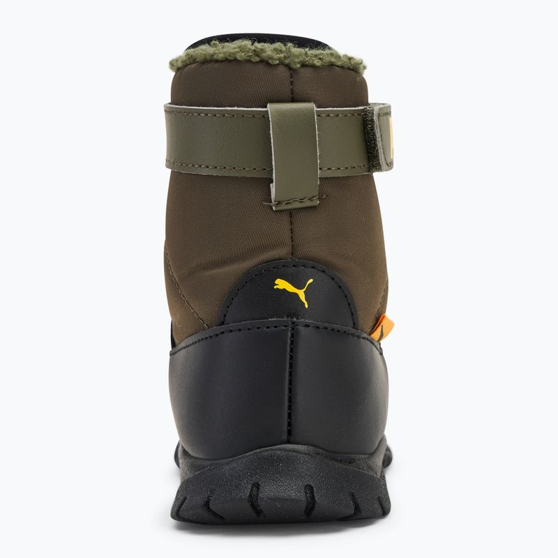 Dětské sněhule PUMA Nieve Boot WTR AC Inf grape leaf/ saffron 6