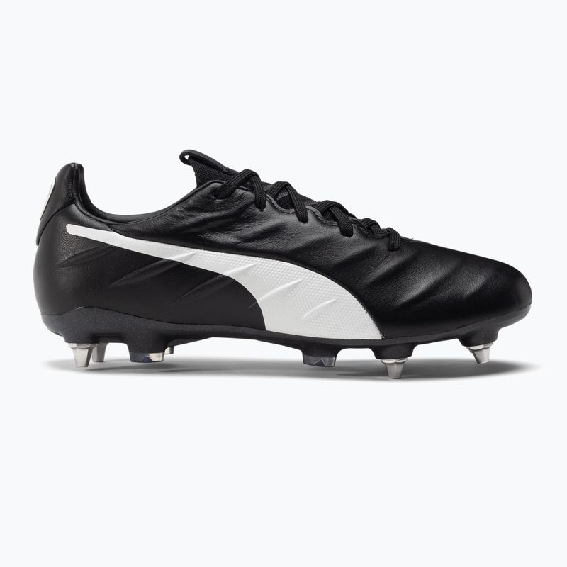 Pánské kopačky PUMA King Platinum 21 MXSG černobílé 106545 01 2