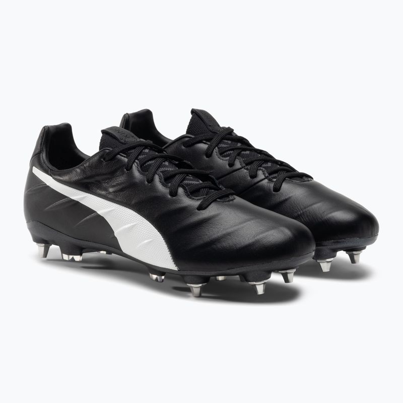 Pánské kopačky PUMA King Platinum 21 MXSG černobílé 106545 01 4