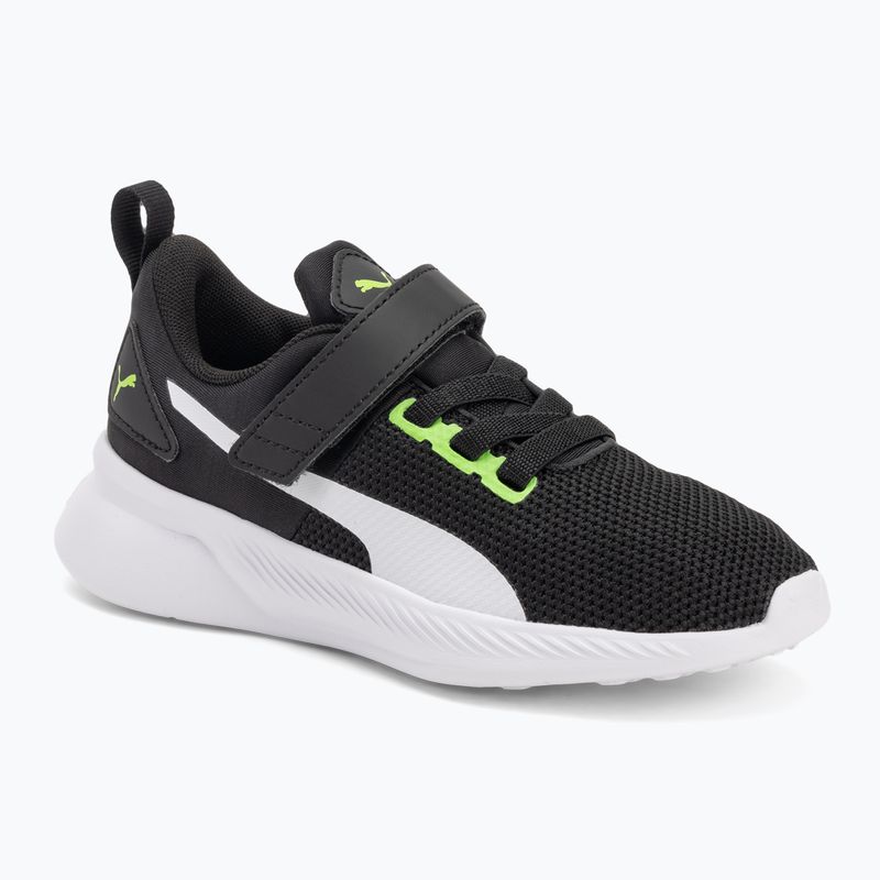 Dětské boty PUMA Flyer Runner V PS green flash/puma white