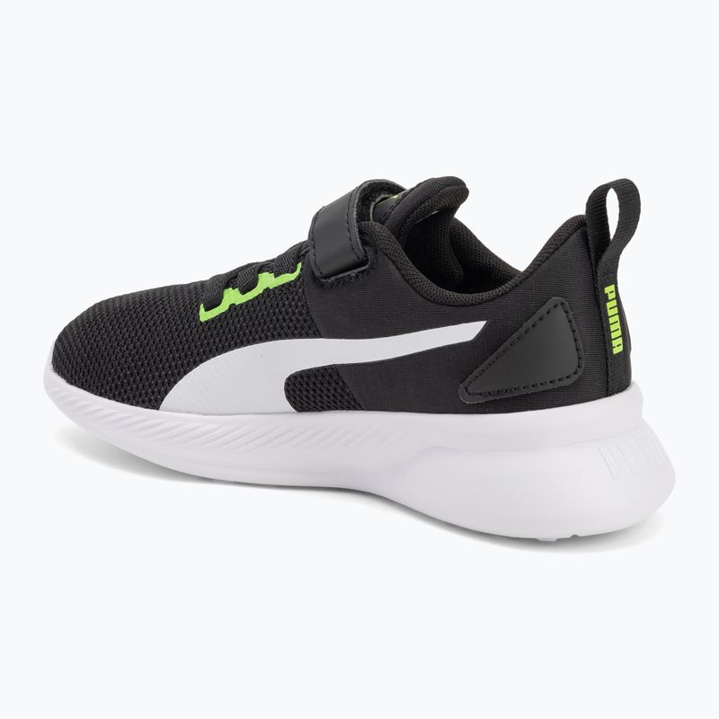 Dětské boty PUMA Flyer Runner V PS green flash/puma white 3