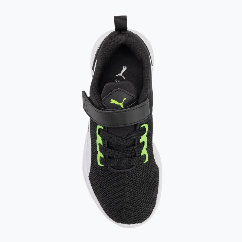 Dětské boty PUMA Flyer Runner V PS green flash/puma white 5