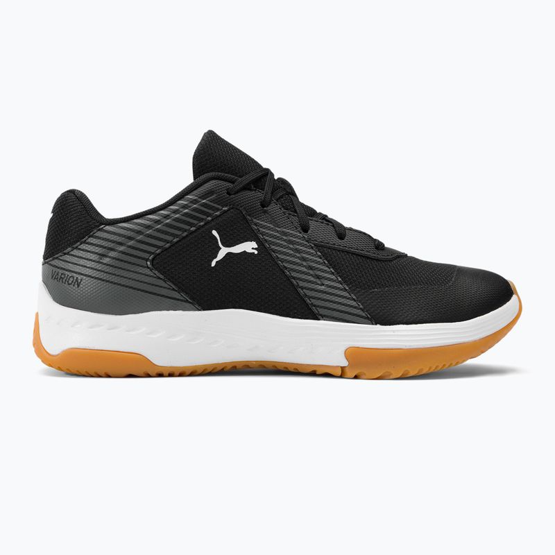 Dětská volejbalová obuv PUMA Varion Jr černo-šedá 10658503 2
