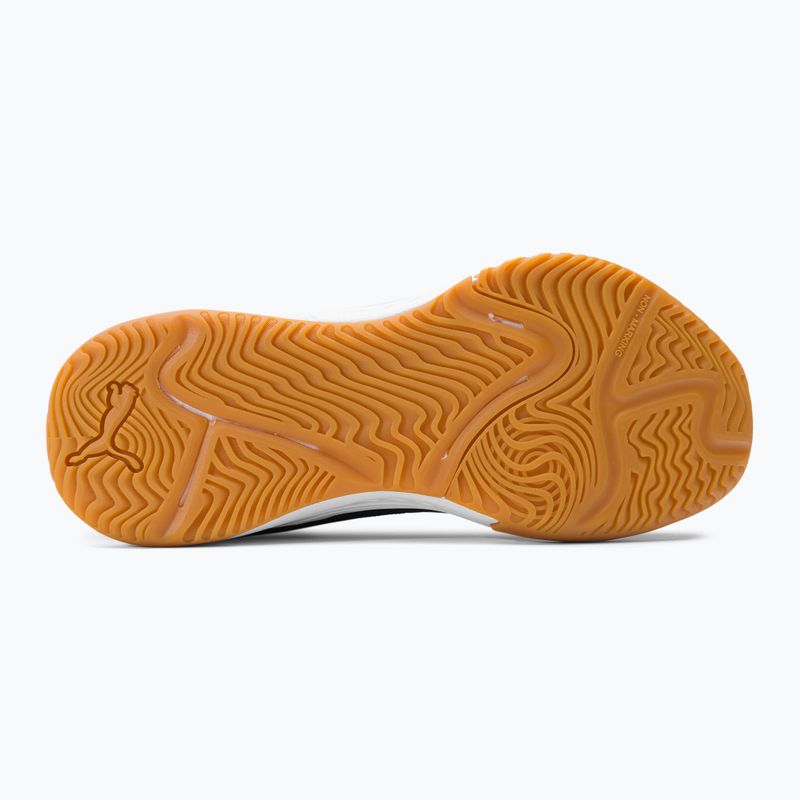 Dětská volejbalová obuv PUMA Varion Jr černo-šedá 10658503 5