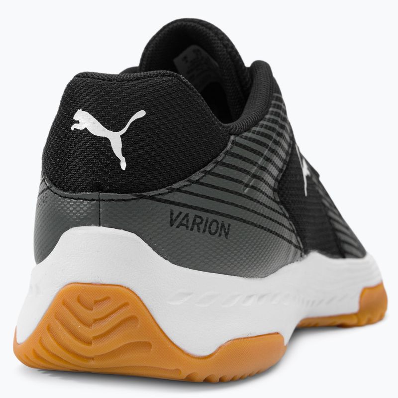 Dětská volejbalová obuv PUMA Varion Jr černo-šedá 10658503 8