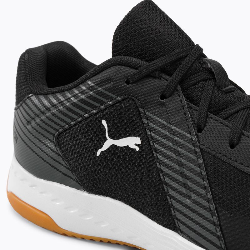 Dětská volejbalová obuv PUMA Varion Jr černo-šedá 10658503 9