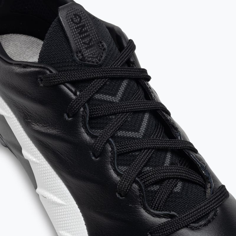 Pánské kopačky PUMA King Platinum 21 FG/AG černobílé 106478 01 7