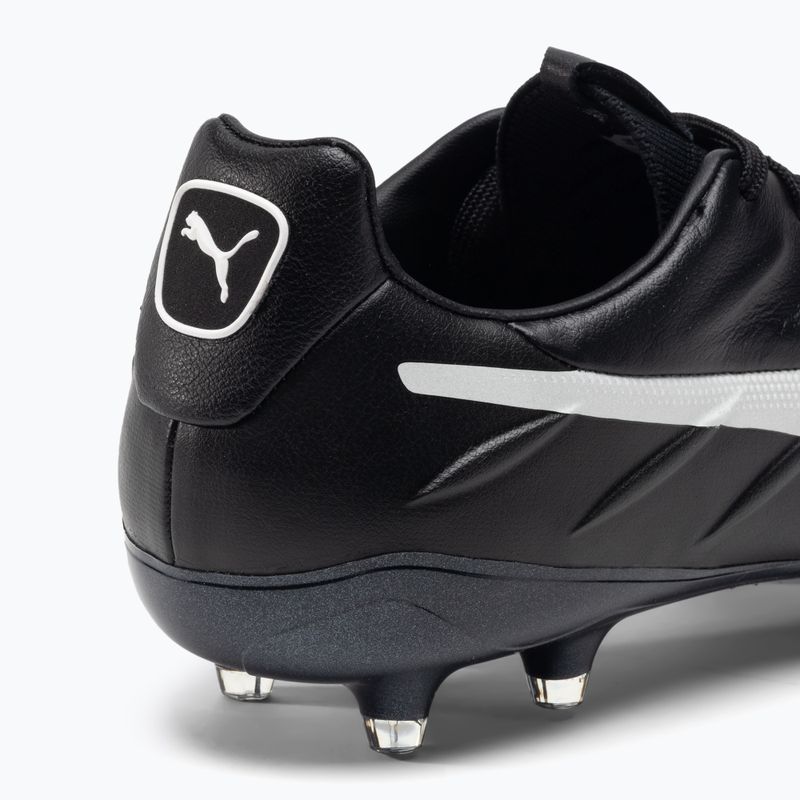 Pánské kopačky PUMA King Platinum 21 FG/AG černobílé 106478 01 8