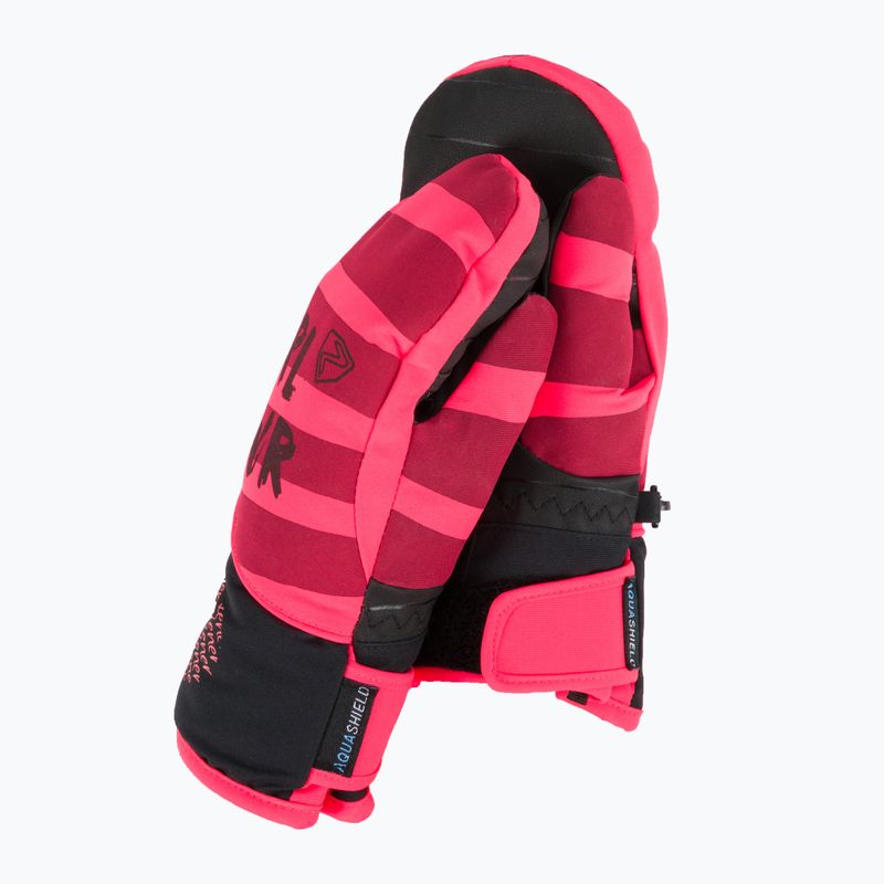 Dětské snowboardové rukavice ZIENER Liwani As Pr Mitten červené 211902.308758