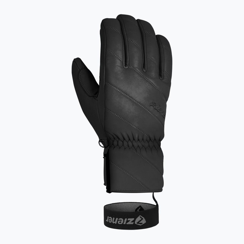 Dámské lyžařské rukavice  ZIENER Kuma Aquashield black 8