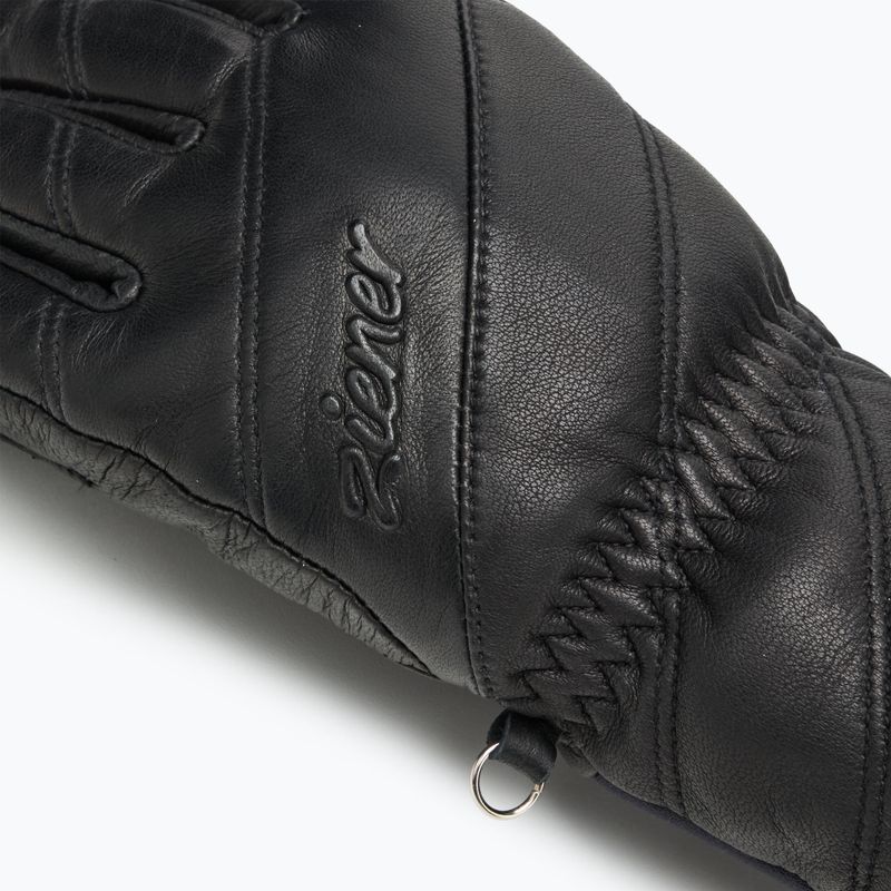 Dámské lyžařské rukavice  ZIENER Kuma Aquashield black 4