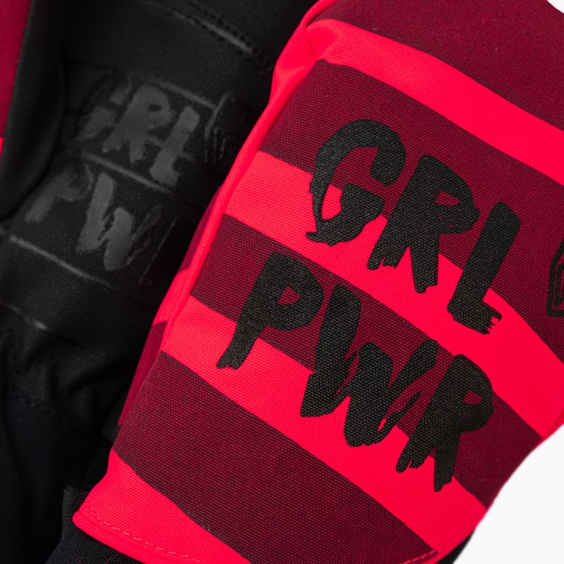 ZIENER Dětské lyžařské rukavice Liwani AS PR Mitten červené 801998 4